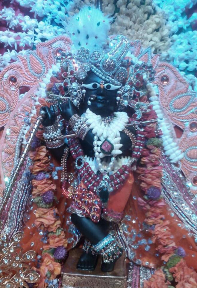 Darsan especial no dia 4 de agosto de 2015, da linda Deidade de Srila Gopal Bhatta, Sri Sri Radha Ramana, que ainda hoje é adorada em Vrindavana.