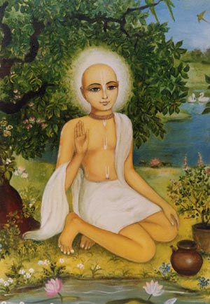 Jiva tinha uma natureza extremamente suave, e conforme ele crescia, gradualmente começou a adorar as deidades de Sri Sri Radha Krisna.